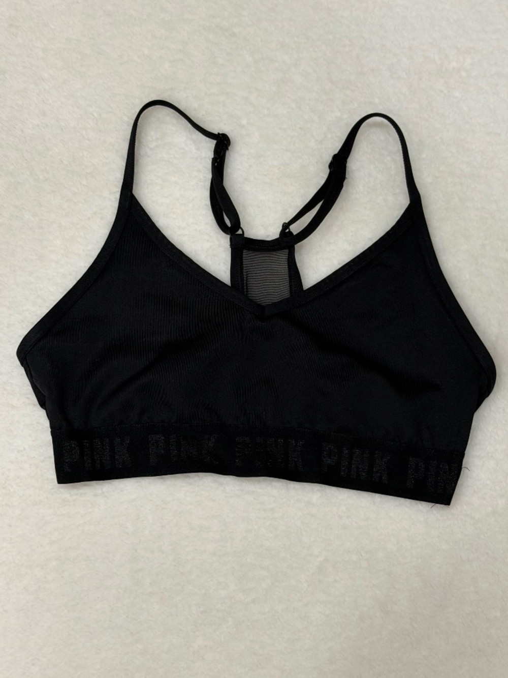 PINK Victoria’s Secret Black Sports Bra